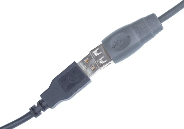 Cabo de extensão USB . — Fotografia de Stock