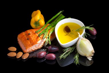 Akdeniz omega-3 diyet.