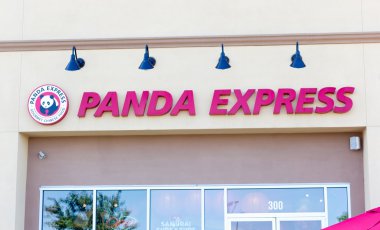 Sacramento, Amerika Birleşik Devletleri - 13 Eylül: panda express Restoran Eylül
