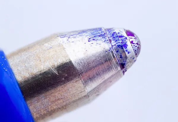 Ballpoint pen tip. — Stock Photo, Image
