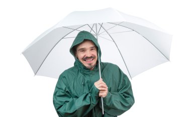 Weather double protection. clipart