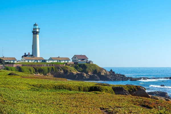 Galamb point világítótorony, california. — Stock Fotó