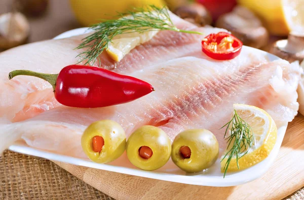 Medelhavsdieten omega-3. — Stockfoto