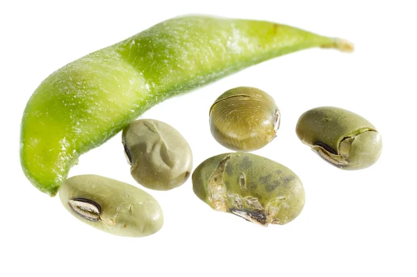 Salted and dried edamame snack. — Stock Photo, Image