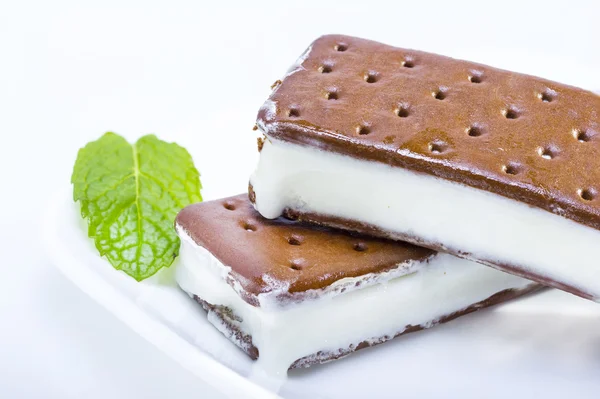 Sandwich de helado — Foto de Stock