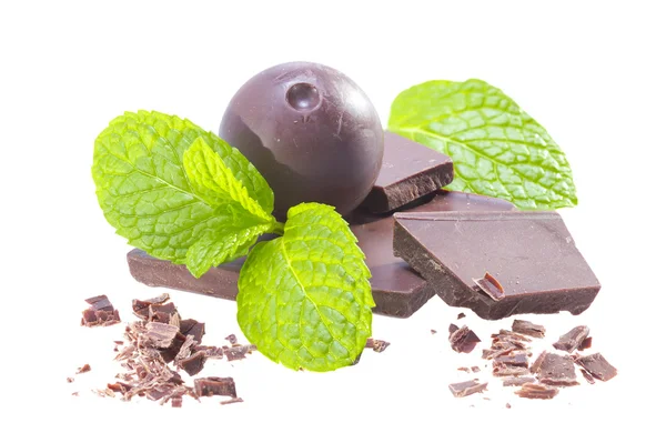 Chocolate de menta . — Foto de Stock