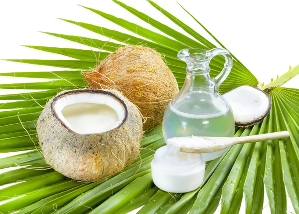 Aceite de coco . —  Fotos de Stock