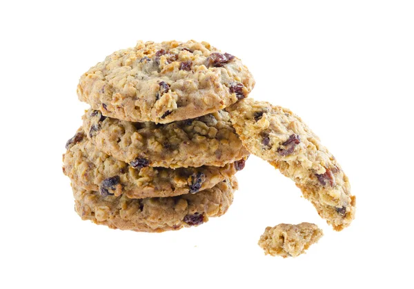 American style oatmeal rising cookies — Stock Photo, Image