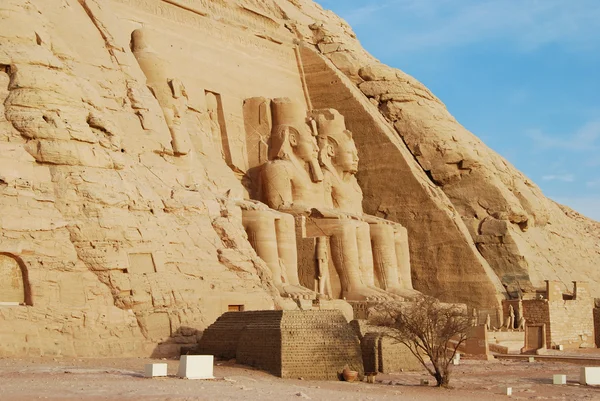 Abu simbel tempel Stockfoto