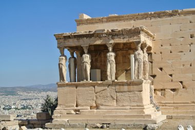 Erekhtheion, caryatid sundurma