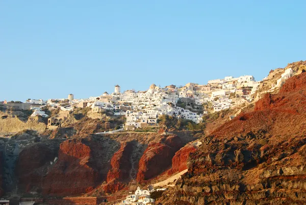 Amoudi bay Rechtenvrije Stockafbeeldingen