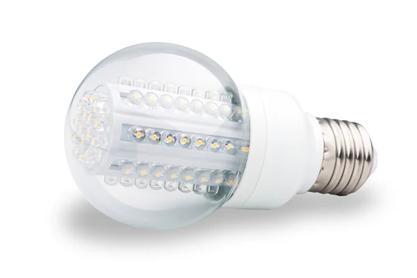 LED ampul beyazdan izole