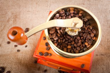 Kahve öğütücüsü.