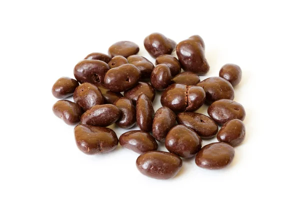 Chocolade overdekte noten — Stockfoto