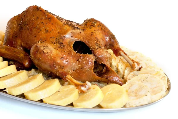 Pečená kachna — Stock fotografie