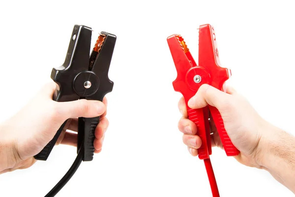 Jumper cables — Stock Photo, Image