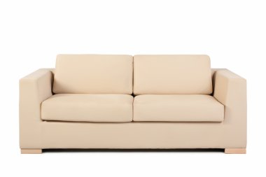 couch isolated on white background clipart