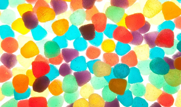 Colorata consistenza gelatina — Foto Stock