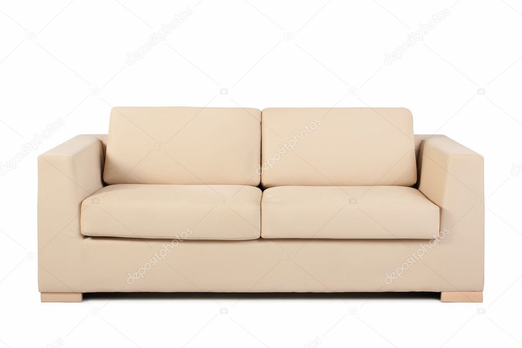 couch isolated on white background