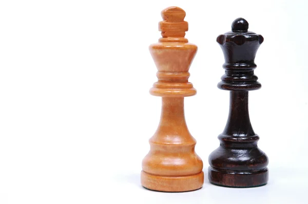 Kral ve Kraliçe satranç taşları