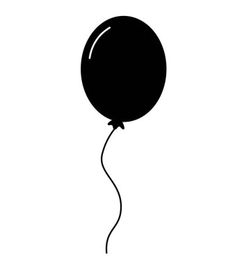 Beyaz vektör arka planında izole balon simgesi üç balon