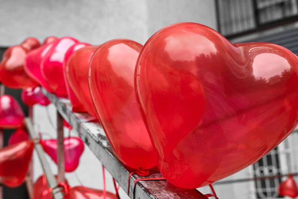 Globos de corazón —  Fotos de Stock