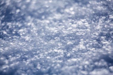 Beyaz kar taneleri arka plan, kaba kar dokusu deseni