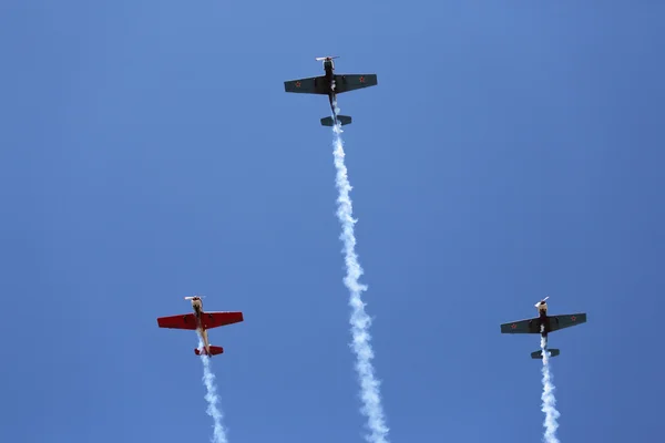 Airshow uçak — Stok fotoğraf