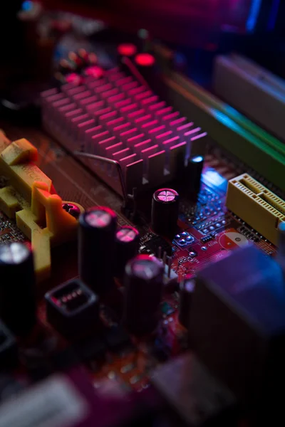 Computer motherboard — Stock Photo, Image