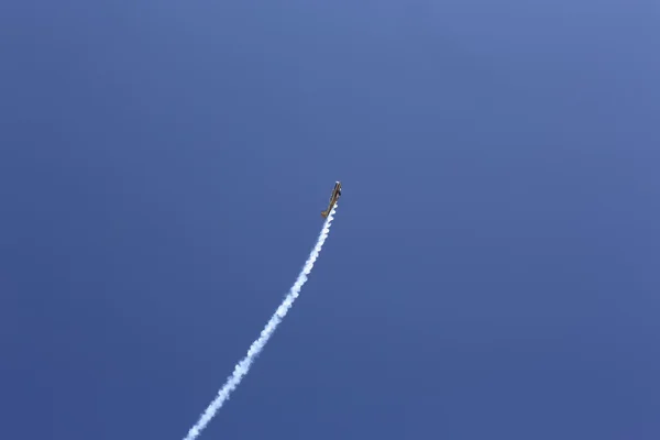 Ausstellungsflugzeug — Stockfoto