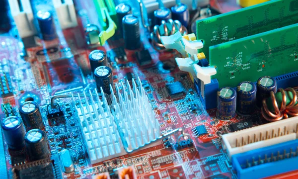 Computermotherboard — Stockfoto