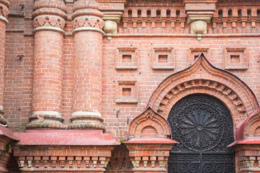 ayrıntı cephe Epifani kilise st. petersburg, Rusya Federasyonu