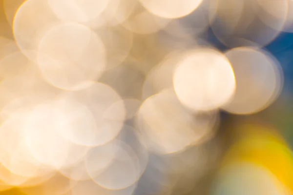 Photo of bokeh lights on black background — Stock Photo, Image