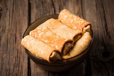 Krep peynir dolum ile