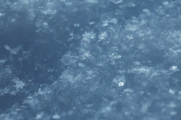 Macro photo of bright snow background — Stock Photo, Image