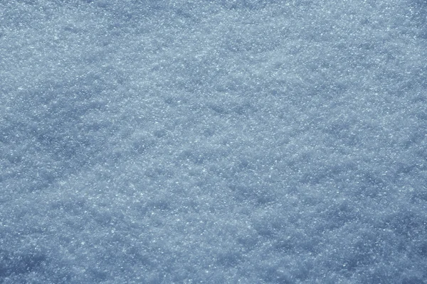 明るい雪背景のマクロ写真 — ストック写真