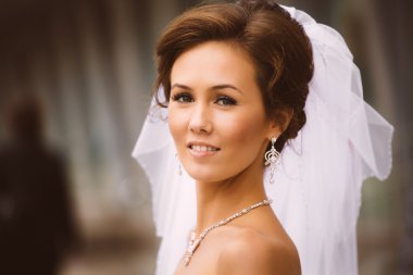 güzel gelin portresi