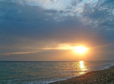 Deniz Manzaralı akşamları manzara.