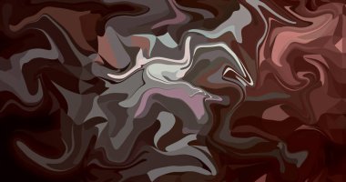 Koyu arkaplandaki renkli elementlerin soyut arkaplanı