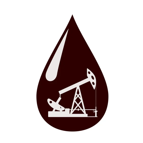 içinde bir damla yağ yağ pompası.