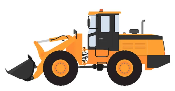 Color image of a loader on a white background. — Stock Vector