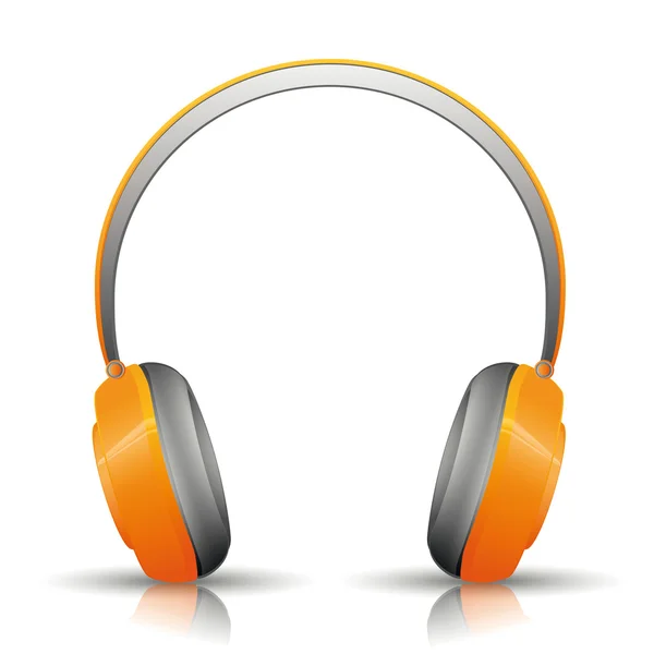 Conception d'écouteurs, casque, écouteur, oreillettes, oreillettes, il — Image vectorielle