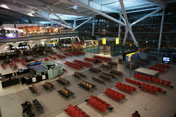 Heathrow terminal — Stockfoto