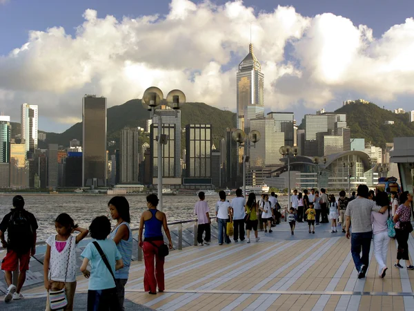 Avenida de estrelas em Hong Kong — Fotografia de Stock