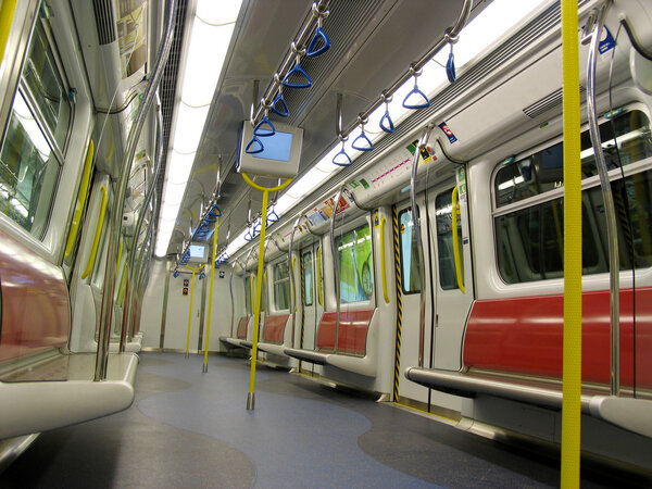 интерьер современного поезда