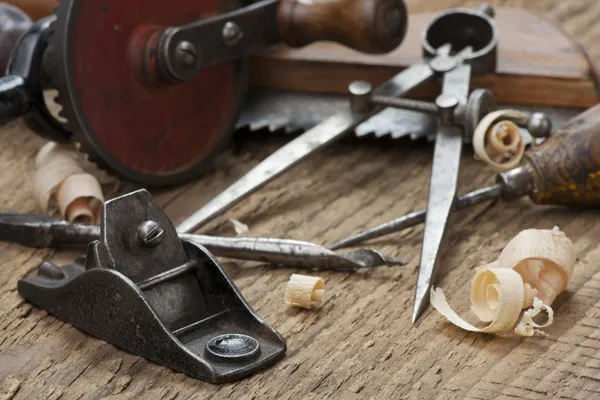 Strumenti di falegnameria — Foto Stock