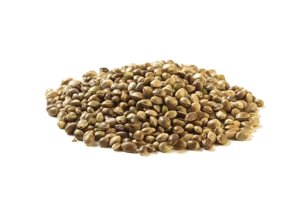 Hemp seeds — Stock Photo, Image