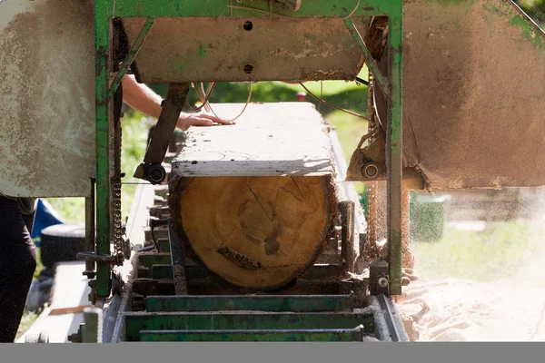 Portable sawmill — Stock Photo, Image