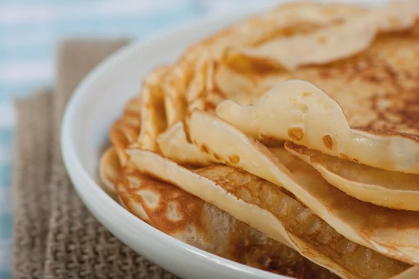 Stapel av pannkakor — Stockfoto