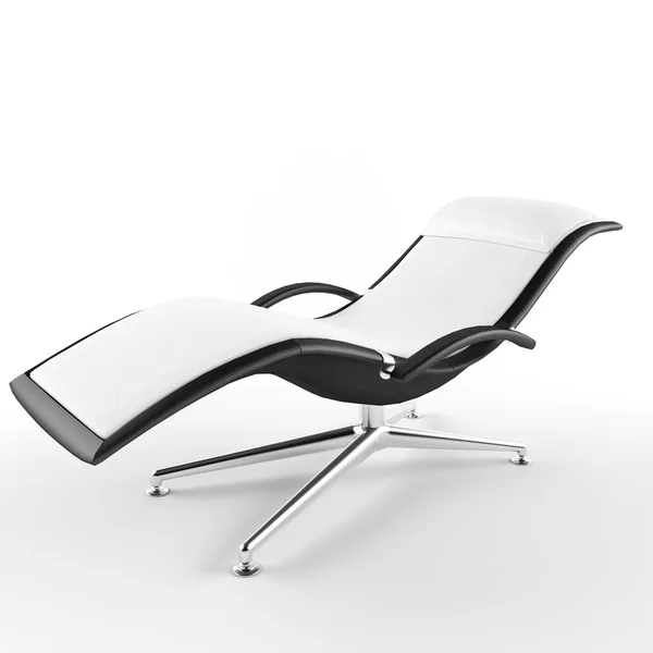 3D armchair on a white background — Stock Photo, Image